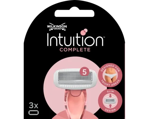 Сменные кассеты Wilkinson Sword Intuition Complete 5 3 шт. (4027800006304)