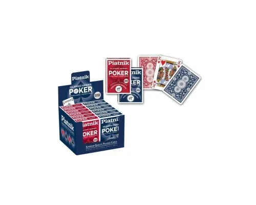 Карты игральные Piatnik Классические покерные, 1 колода х 55 карт (PT-139314)