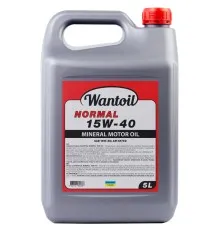 Моторна олива WANTOIL NORMAL 15w40 5л (WANTOIL 63226)