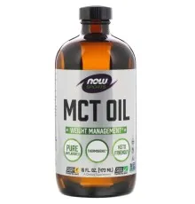 Травы Now Foods Масло МСТ, MCT Oil, Без Вкуса, 473 мл (NOW-02211)