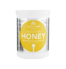 Маска для волос Kallos Cosmetics Honey Восстанавливающая с экстрактом меда 1000 мл (5998889516192)