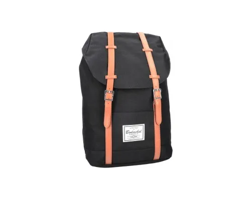 Рюкзак школьный Bodachel 46*16*30 см Черный (BS09-01)