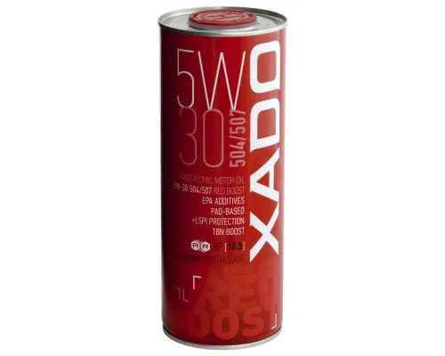 Моторна олива Xado 5W-30 504/507 Red Boost, 1л (ХА 26196)
