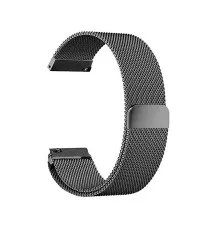 Ремінець до смарт-годинника BeCover для Samsung Galaxy Watch 46mm/Watch 3 45mm/Gear S3 Classic/Gear S3 Frontier Gray (707785)