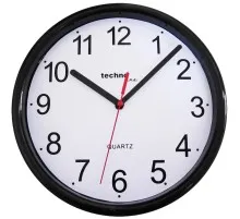 Настенные часы Technoline Black (WT600 schwarz) (DAS301793)