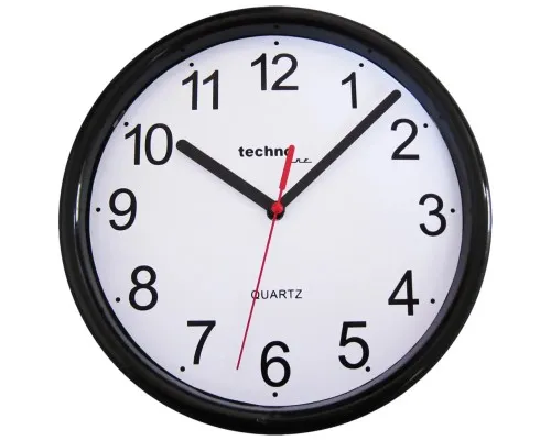 Настінний годинник Technoline Black (WT600 schwarz) (DAS301793)