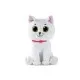 Мяка іграшка WP Merchandise кіт Сніжинка (FWPCATSNOW22WT000)
