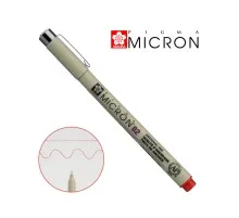 Лайнер Sakura Pigma Micron (0.2) 0,3 мм Червоний (084511318403)