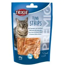 Ласощі для котів Trixie Premio Tuna Strips смужки тунця 20 г (4011905427461)