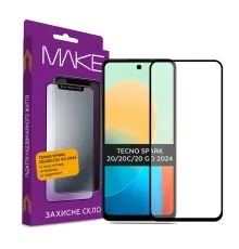 Стекло защитное MAKE Tecno Spark 20/20C/20 Go 2024 (MGF-TS20)