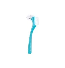 Зубна щітка Curaprox Для догляду за знімними зубними протезами Зелена (7612412300604)