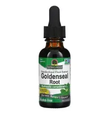 Травы Nature's Answer Экстракт желтокорня без спирта, Goldenseal Root, 30 мл (NTA-00628)