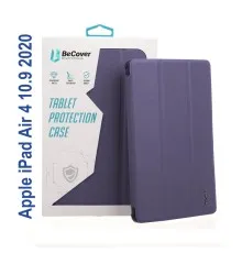 Чохол до планшета BeCover Tri Fold Hard Apple iPad Air 4 10.9 2020/2021 Purple (706862) (706862)