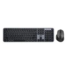 Комплект 2E MK440 Wireless/Bluetooth UA Black/Grey (2E-MK440WBGR_UA)