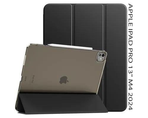 Чохол до планшета BeCover Tri Fold Hard Apple iPad Pro 13" M4 2024 Black (711730)