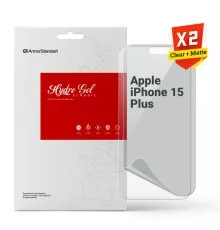 Плівка захисна Armorstandart Kit Clear + Matte Apple iPhone 15 Plus (ARM80695)