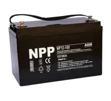 Батарея до ДБЖ NPP 12В 100 Ач (NP12-100)