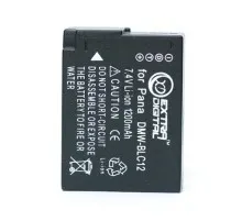 Акумулятор до фото/відео Extradigital Panasonic DMW-BLC12 (BDP2567)