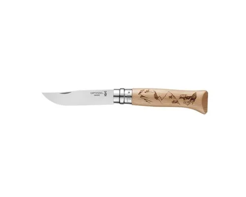 Ніж Opinel №8 Inox VRI Hiking (002186)