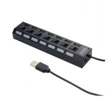Концентратор 7 port USB 2.0 Gembird (UHB-U2P7-03)