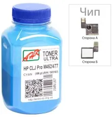 Тонер HP CLJ Pro M452/477 100г Cyan +chip AHK (1505171)