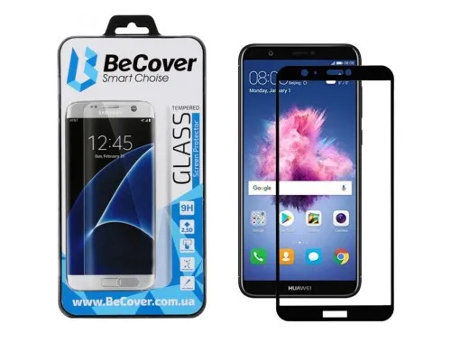 Стекло защитное BeCover HUAWEI P Smart Black (701842)