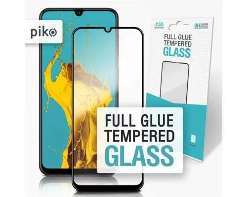 Стекло защитное Piko Full Glue для Realme 7 Pro black (1283126507229)