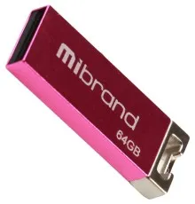USB флеш накопитель Mibrand 64GB Сhameleon Pink USB 2.0 (MI2.0/CH64U6P)