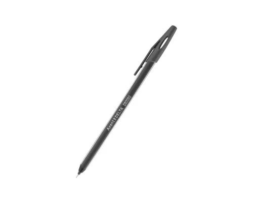 Ручка масляная Delta by Axent Черная 0.7 мм Черный корпус (DB2060-01)