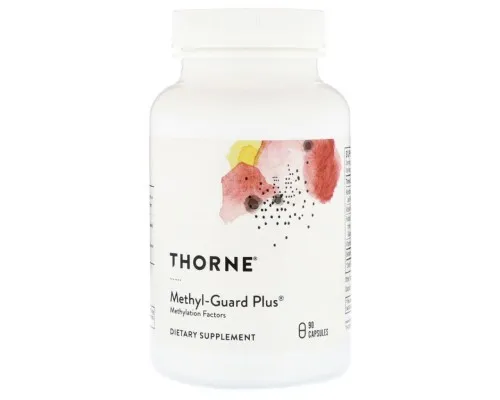 Витамин Thorne Research Метил-Гард, Витамины для Мозга, Methyl-Guard Plus, 90 капсу (THR-78901)