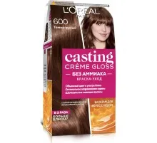 Фарба для волосся L'Oreal Paris Casting Creme Gloss 600 - Темно-русявий 120 мл (3600521119563)
