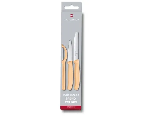 Набор ножей Victorinox SwissClassic Paring Set 3 шт Universal Orange (6.7116.31L92)