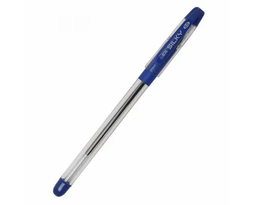 Ручка масляная Baoke 0.5 мм, с гриппом синяя Silky (PEN-BAO-B36-BL)