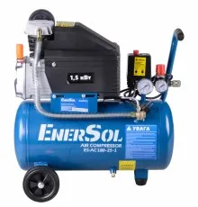 Компресор Enersol поршневий 180 л/хв, 1.5 кВт, вага 20 кг (ES-AC180-25-1)