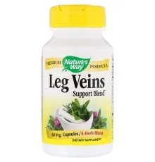 Травы Nature's Way Поддержка Вен, Leg Veins Support Blend, 60 капсул (NWY79270)