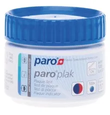 Таблетки для индикации зубного налета Paro Swiss plak 2-цветные 100 шт. (7610458012093)