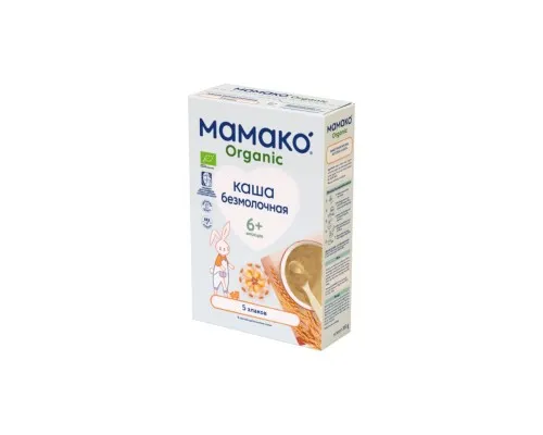 Дитяча каша MAMAKO Organic 5 злаків 200 г (8437022039312)