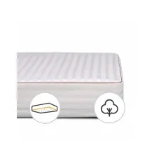 Наматрацник MirSon DeLuxe Cotton 4091 150x200 см (2200000388483)