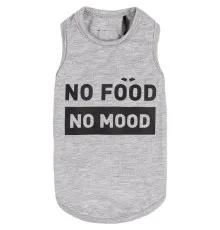 Борцівка для тварин Pet Fashion "No food-no mood" XS сірий (4823082421701)