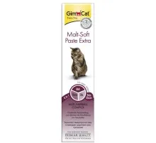 Паста для тварин GimCat Malt-Soft Extra для виведення шерсті 20 г (4002064407081)