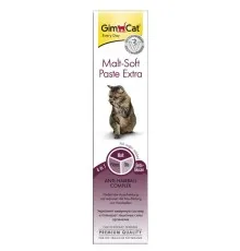 Паста для тварин GimCat Malt-Soft Extra для виведення шерсті 20 г (4002064407081)