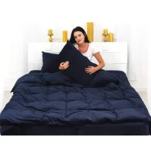 Постільна білизна MirSon Велюр Winter Frost 28-0006 Navy blue Velvet Дитячий (2200003998665)