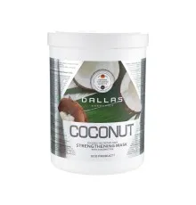 Маска для волос Dalas Coconut Укрепляющая для блеска волос с натуральным кокосовым маслом 1000 мл (4260637723208)