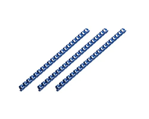 Пружина для переплета 2E пл. 8мм (100 шт.) синие (2E-PL08-100CY)