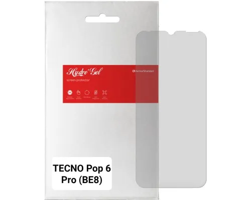 Плівка захисна Armorstandart Matte TECNO Pop 6 Pro (BE8) (ARM64831)