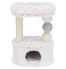 Дряпка (когтеточка) для котов Trixie Harvey 54х40х73 см бело-розовая (4011905445397)