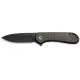 Нож Civivi Elementum Dark Micarta Black Blade (C907Z)