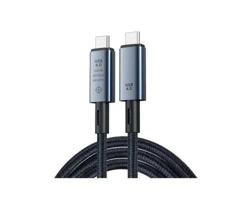 Дата кабель USB-C to USB-C 1.2m Pulsing Fast Charging 240W USB4.0 XoKo (XK-SC-2-240W)