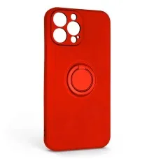 Чохол до мобільного телефона Armorstandart Icon Ring Apple iPhone 13 Pro Max Red (ARM68675)