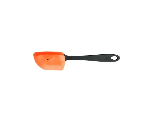 Лопатка кухонная Fiskars Essential силікон/пластик Чорно-помаранчева 23 см (1065591)